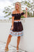 The Lucy Crop Top - Navy - Sparrow & Finch Boutique