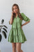 The Lyra Dress - Olive - Sparrow & Finch Boutique