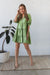 The Lyra Dress - Olive - Sparrow & Finch Boutique