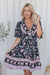 The Macy Dress - Dark Garden - Sparrow & Finch Boutique