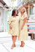 The Macy Dress - Gold Solstice - Sparrow & Finch Boutique