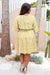 The Macy Dress - Gold Solstice - Sparrow & Finch Boutique