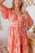 The Macy Dress - Pumpkin Spice - Sparrow & Finch Boutique