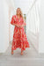 The Marina Dress - Cherry Swirl - Sparrow & Finch Boutique