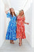The Marina Dress - Ocean Swirl - Sparrow & Finch Boutique