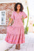 The Marina Dress - Pink Fluorite - Sparrow & Finch Boutique