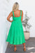 The Marisol Dress - Electric Green - Sparrow & Finch Boutique
