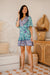 The Melanie Wrap Dress - Gypsy Green - Sparrow & Finch Boutique