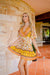 The Melanie Wrap Dress - Persian Gold - Sparrow & Finch Boutique
