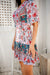 The Melanie Wrap Dress - White Dreams - Sparrow & Finch Boutique