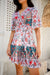 The Melanie Wrap Dress - White Dreams - Sparrow & Finch Boutique