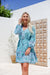 The Mera Dress - Aqua Breeze - Sparrow & Finch Boutique
