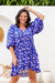 The Mirabelle Dress - Navy Polka Dot - Sparrow & Finch Boutique