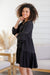 The Natalie Dress - Ebony - Sparrow & Finch Boutique