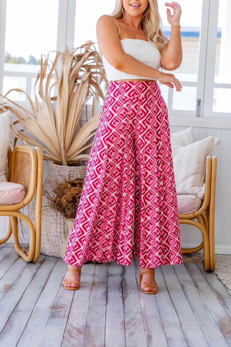 The Nova Pants - Retro Pink