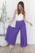 The Nova Pants - Ultraviolet - Sparrow & Finch Boutique