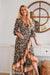 The Nyra Wrap Dress – Black - Sparrow & Finch Boutique