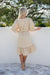 The Odette Dress - Cream Gingham - Sparrow & Finch Boutique