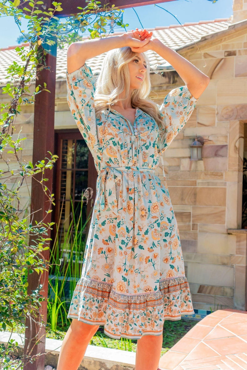 The Odette Dress – Mint