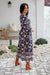 The Parker Dress - Royal Floral - Sparrow & Finch Boutique