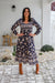 The Parker Dress - Royal Floral - Sparrow & Finch Boutique