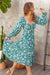 The Petal Dress - Amazonian Green - Sparrow & Finch Boutique