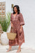 The Pisces Dress - Floral Copper - Sparrow & Finch Boutique