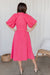 The Priya Dress - Brink Pink - Sparrow & Finch Boutique