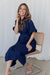 The Priya Dress - Regal Blue - Sparrow & Finch Boutique