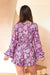 The Purple Rain Playsuit - Sparrow & Finch Boutique