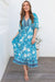 The Raine Dress - Blue Belvedere - Sparrow & Finch Boutique