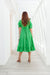The Raine Dress - Parakeet Green - Sparrow & Finch Boutique
