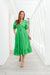 The Raine Dress - Parakeet Green - Sparrow & Finch Boutique