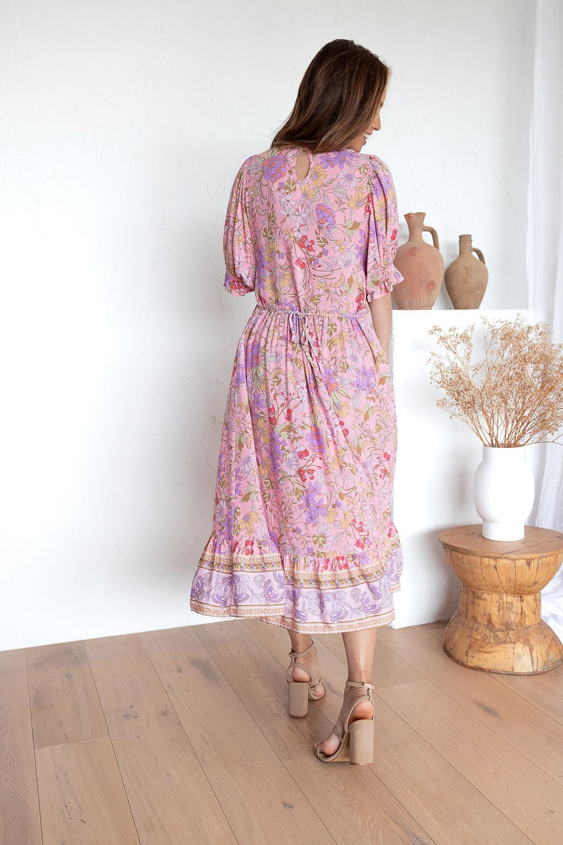 The Raine Dress - Rose Dust