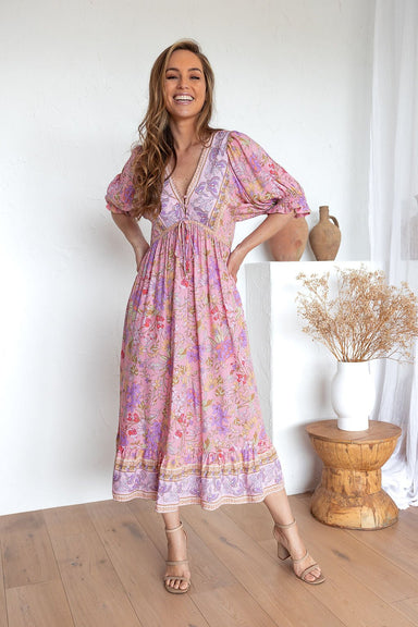 The Raine Dress - Rose Dust - Sparrow & Finch Boutique