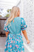 The Raine Dress - Whimsical Teal - Sparrow & Finch Boutique