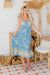 The Rayna Dress - Amazon Blue - Sparrow & Finch Boutique
