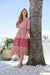 The Romila Dress - Dusty Rose - Sparrow & Finch Boutique