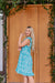 The Rosetta Dress - Spring Turquoise - Sparrow & Finch Boutique