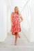 The Samira Dress - Cherry Swirl - Sparrow & Finch Boutique