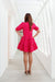 The Saturn Dress - Raspberry Plaid - Sparrow & Finch Boutique