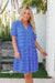 The Saturn Dress - Sensational Blue - Sparrow & Finch Boutique