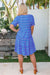 The Saturn Dress - Sensational Blue - Sparrow & Finch Boutique