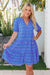 The Saturn Dress - Sensational Blue - Sparrow & Finch Boutique