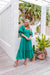 The Selena Dress - Jade Green - Sparrow & Finch Boutique