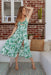 The Seville Dress - Tropical Fern - Sparrow & Finch Boutique