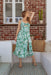 The Seville Dress - Tropical Fern - Sparrow & Finch Boutique