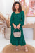 The Sherry Dress - Fern Green - Sparrow & Finch Boutique