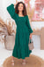 The Sherry Dress - Fern Green - Sparrow & Finch Boutique