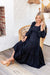 The Sherry Dress - Onyx - Sparrow & Finch Boutique
